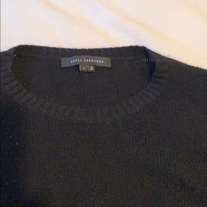 Black Skull Cashmere sweater. Skull on back